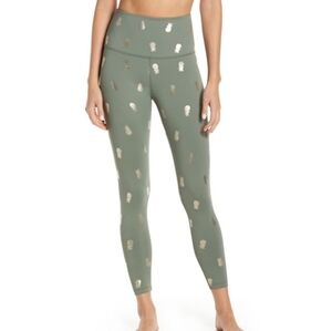 Beyond Yoga Pineapple Midi Leggings